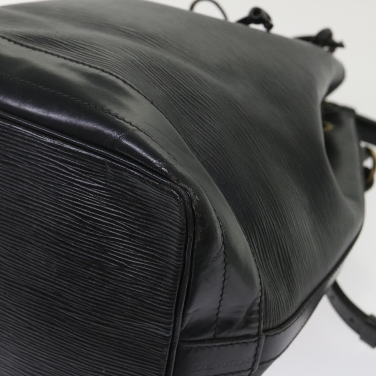 LOUIS VUITTON Epi Noe Shoulder Bag Black M44002 LV 46772