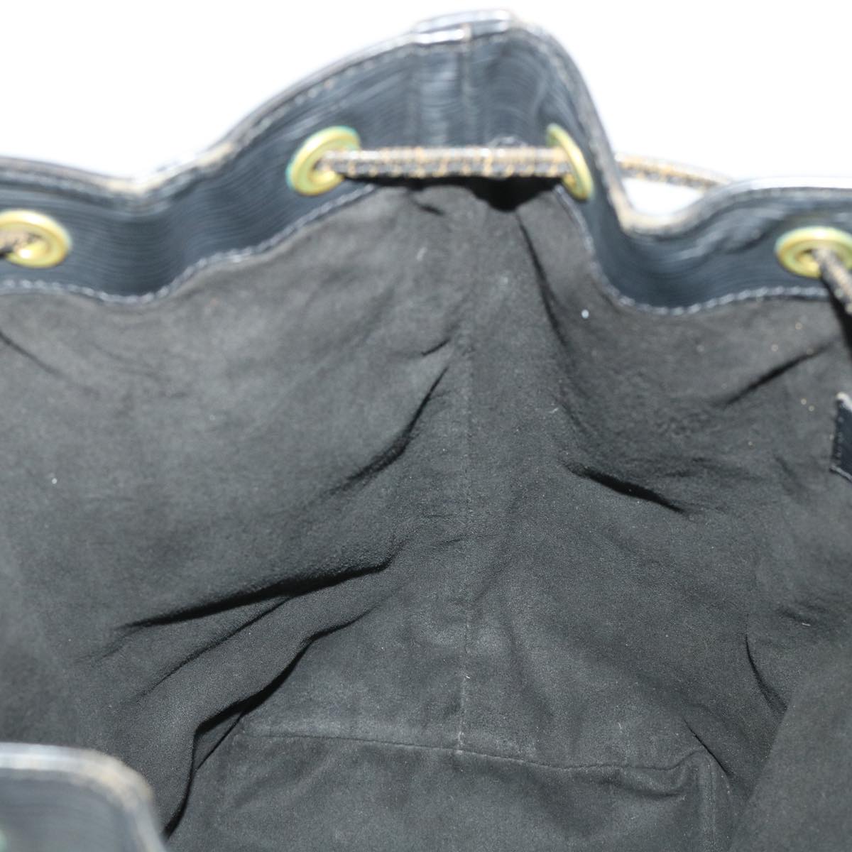 LOUIS VUITTON Epi Noe Shoulder Bag Black M44002 LV 46772