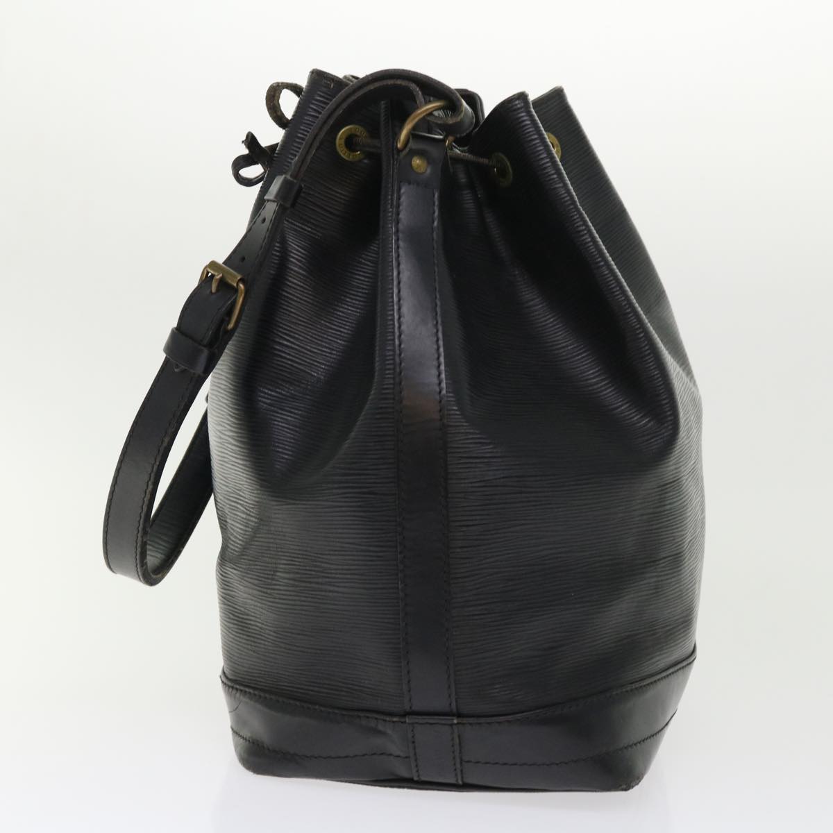 LOUIS VUITTON Epi Noe Shoulder Bag Black M44002 LV 46772