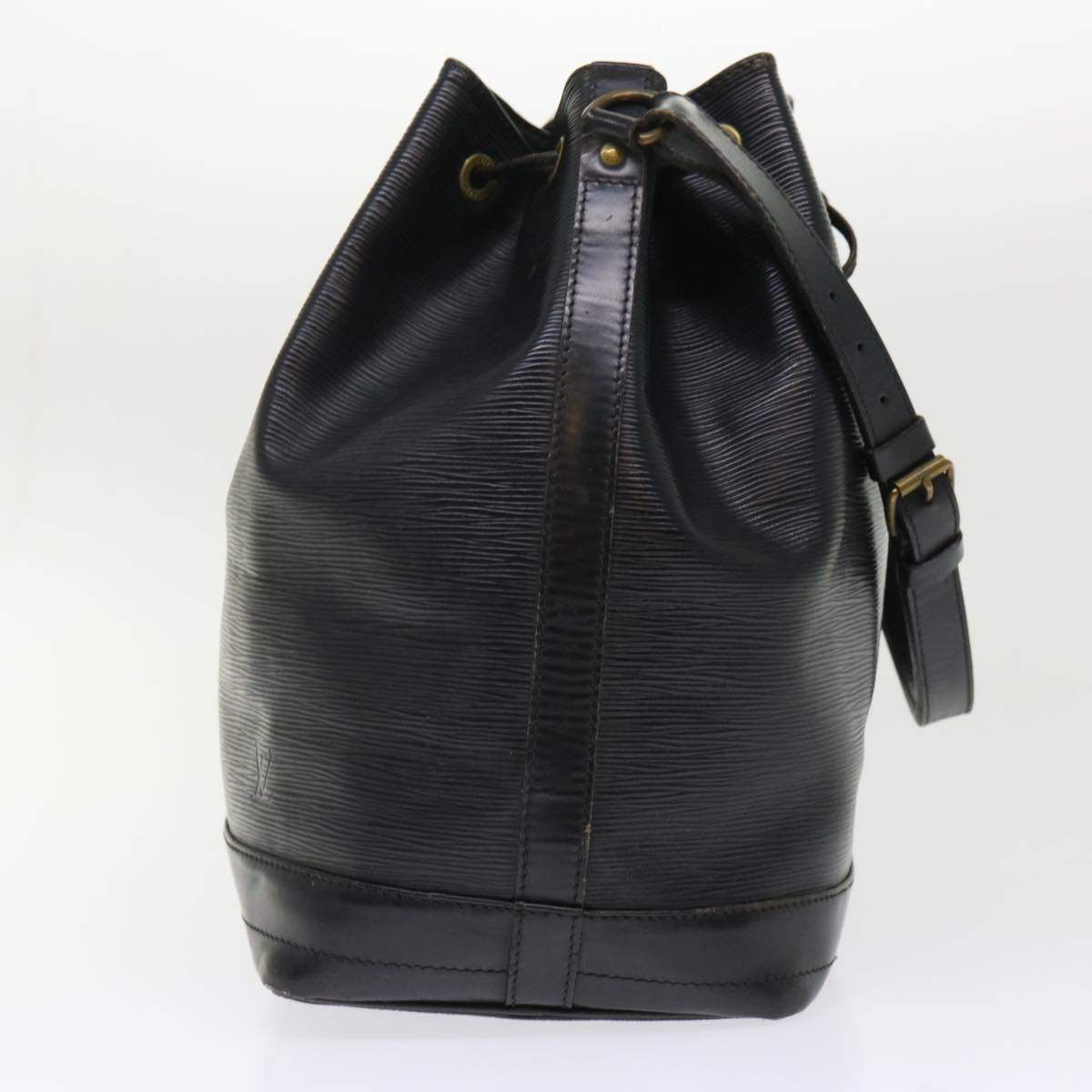 LOUIS VUITTON Epi Noe Shoulder Bag Black M44002 LV 46772