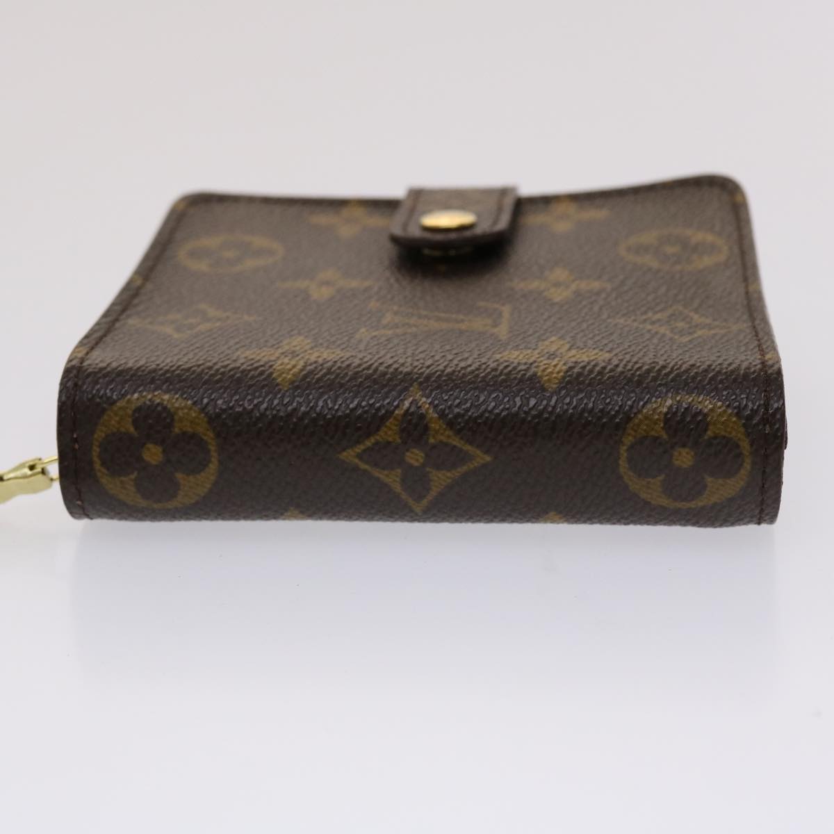 LOUIS VUITTON Monogram Compact Zip Wallet M61667 LV 46781