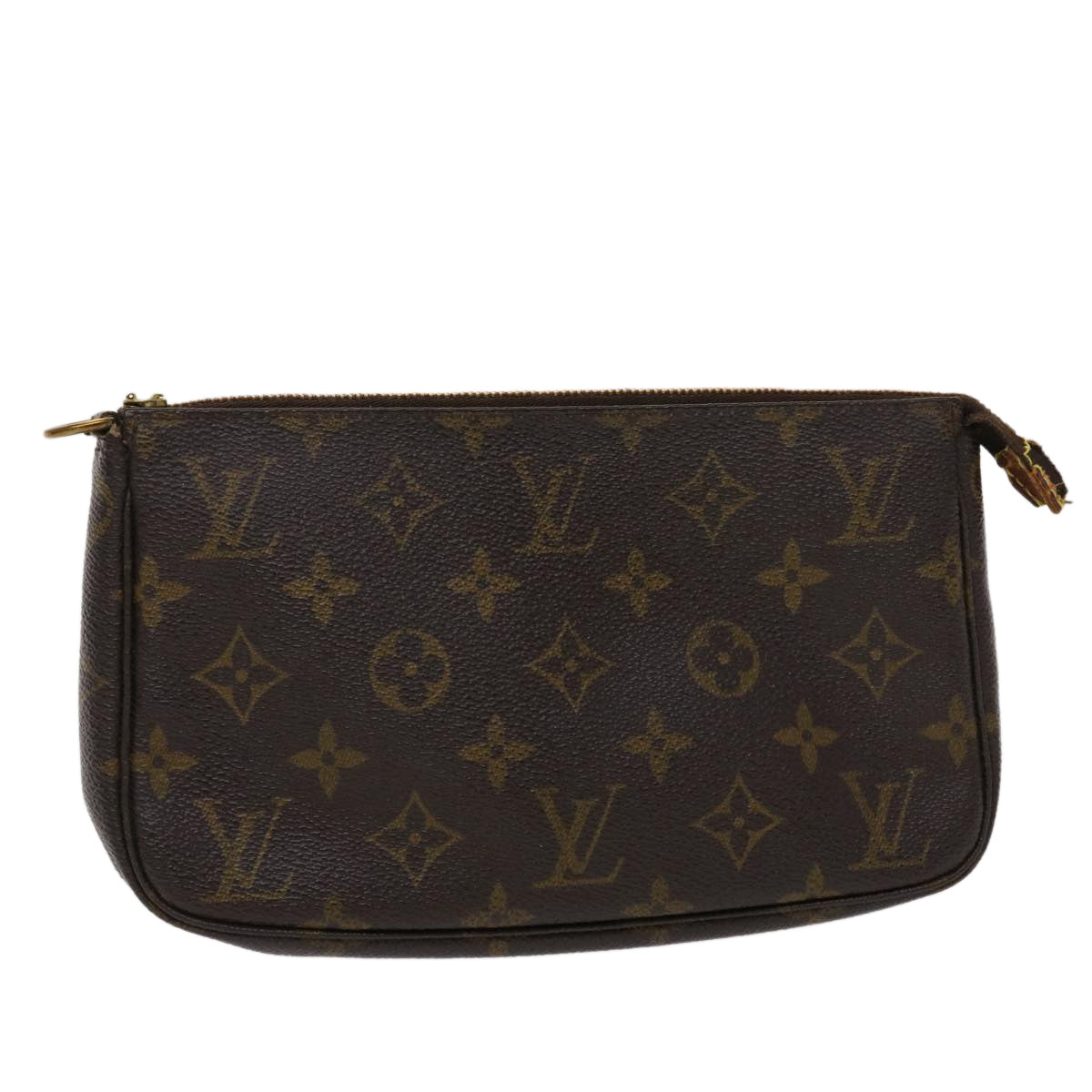 LOUIS VUITTON Monogram Pochette Accessoires Pouch M51980 LV 46782