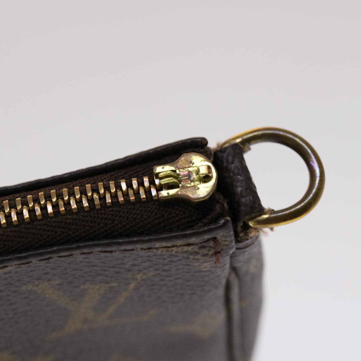 LOUIS VUITTON Monogram Pochette Accessoires Pouch M51980 LV 46782