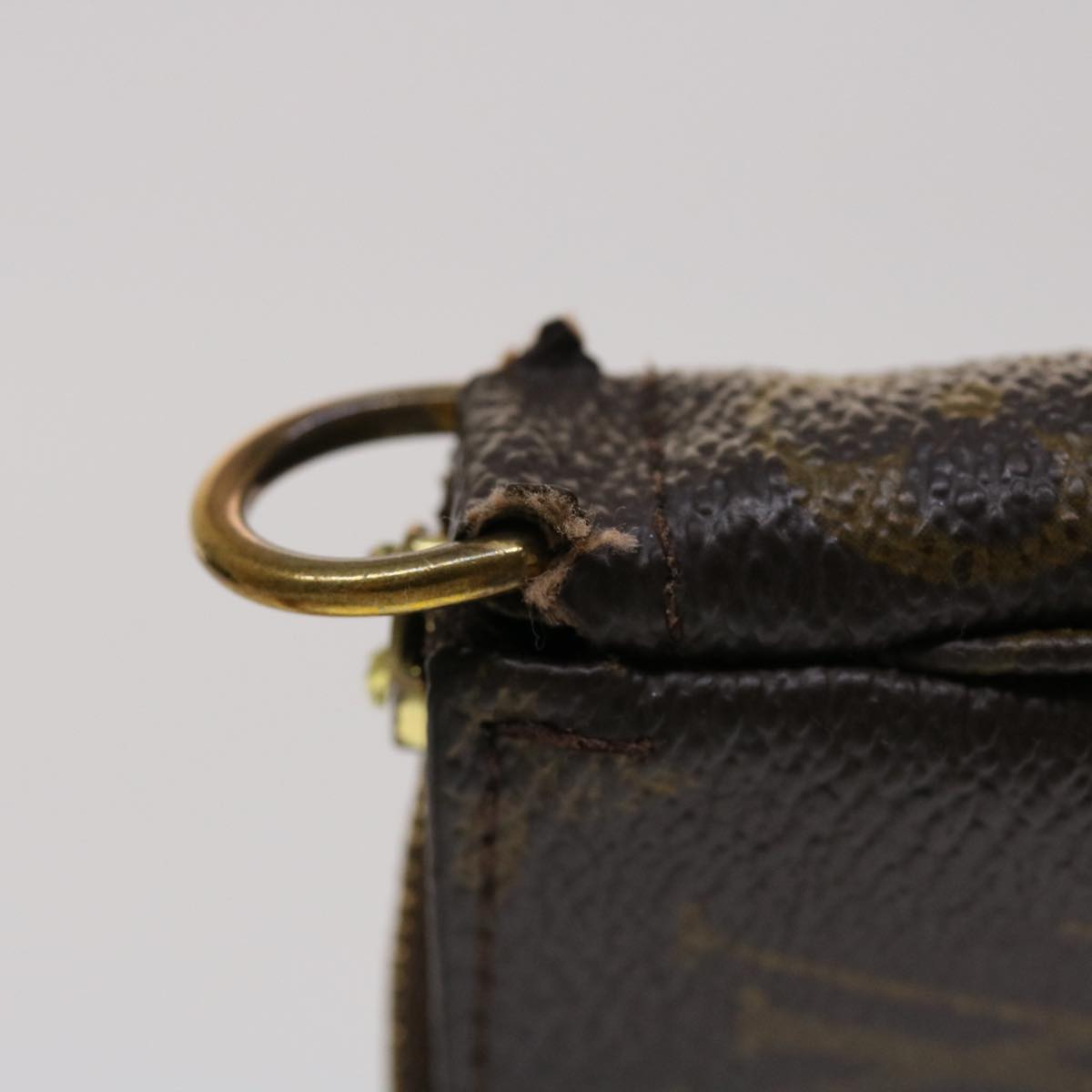 LOUIS VUITTON Monogram Pochette Accessoires Pouch M51980 LV 46782