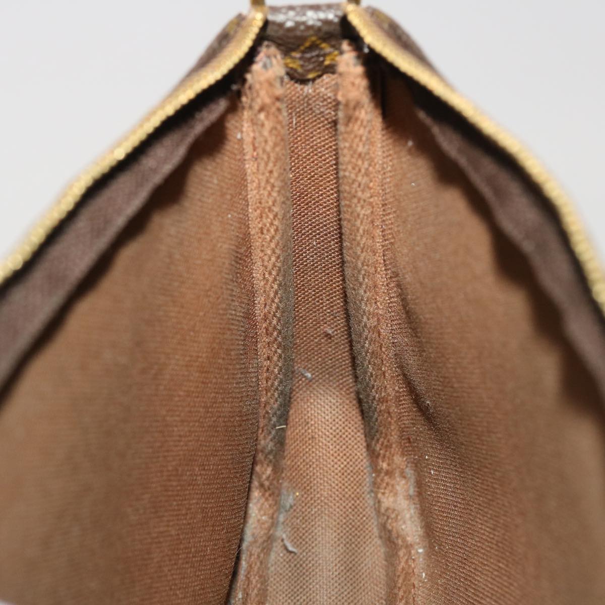 LOUIS VUITTON Monogram Pochette Accessoires Pouch M51980 LV 46782