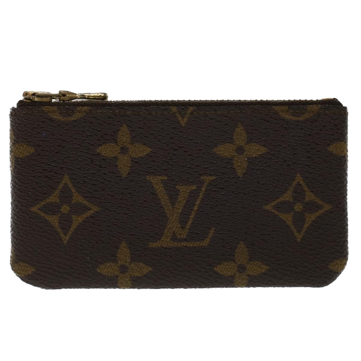 LOUIS VUITTON Monogram Pochette Cles Coin Purse M62650 LV 46784