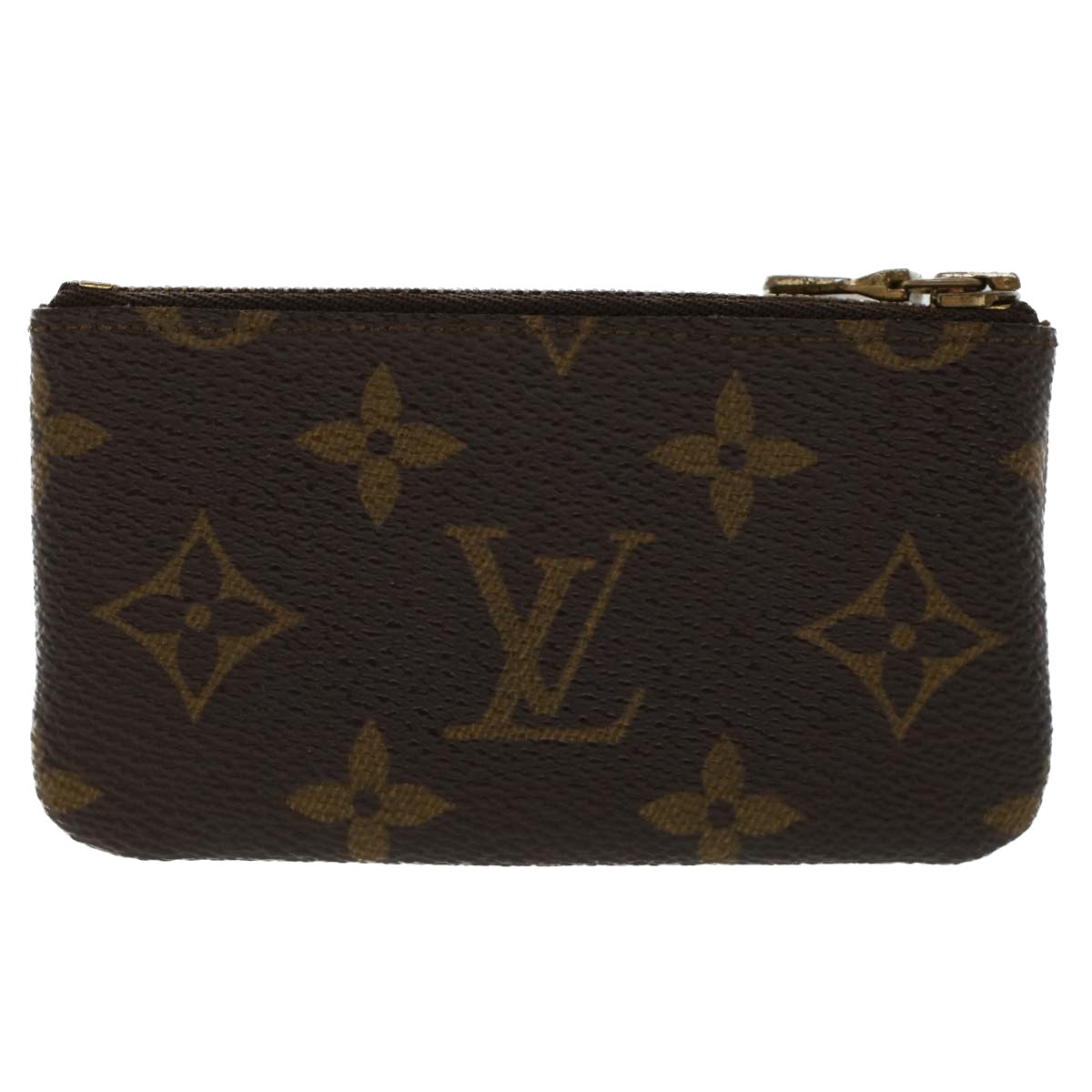 LOUIS VUITTON Monogram Pochette Cles Coin Purse M62650 LV 46784