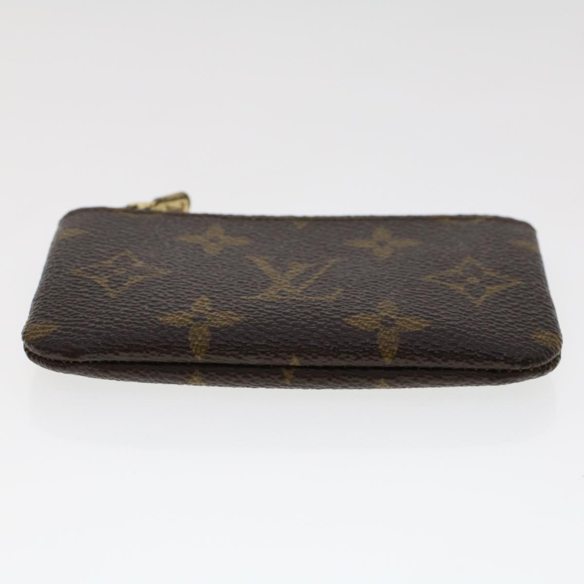 LOUIS VUITTON Monogram Pochette Cles Coin Purse M62650 LV 46784