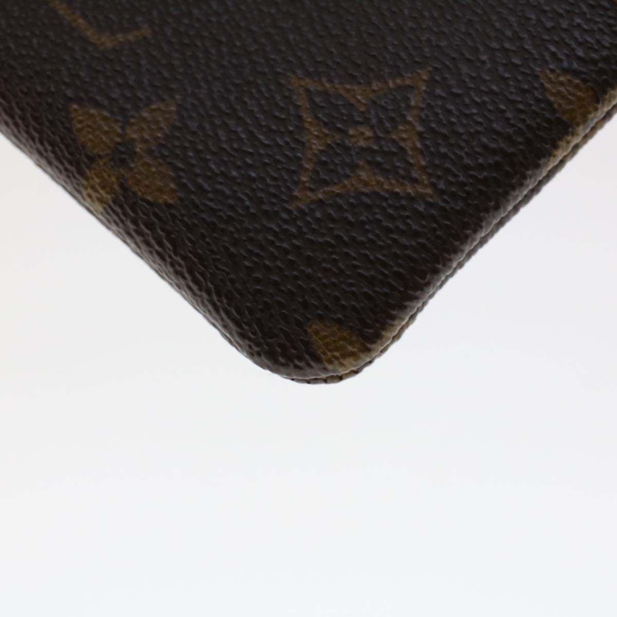 LOUIS VUITTON Monogram Pochette Cles Coin Purse M62650 LV 46784