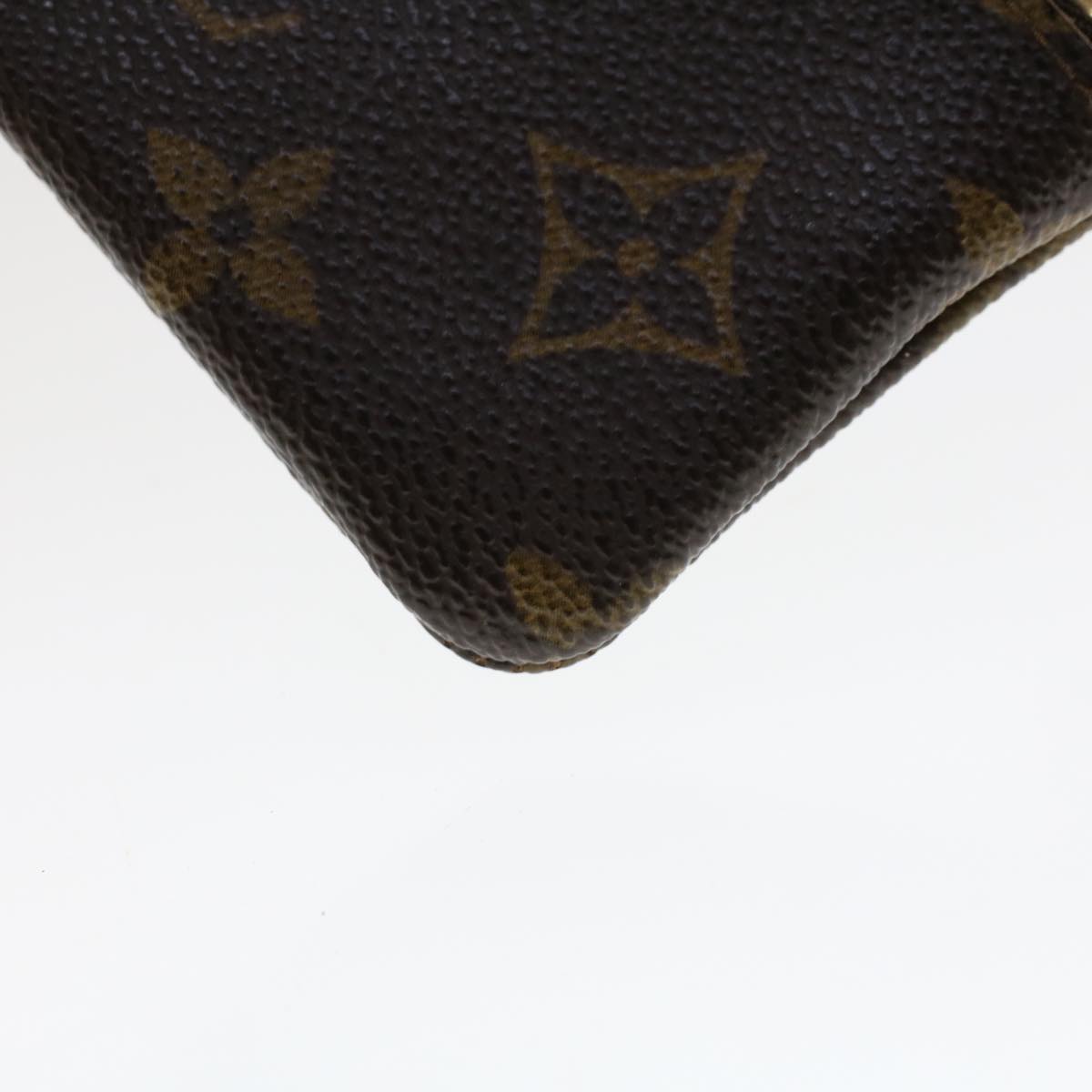 LOUIS VUITTON Monogram Pochette Cles Coin Purse M62650 LV 46785