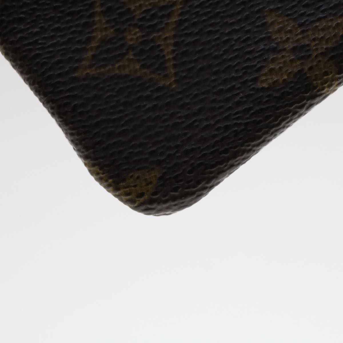 LOUIS VUITTON Monogram Pochette Cles Coin Purse M62650 LV 46785