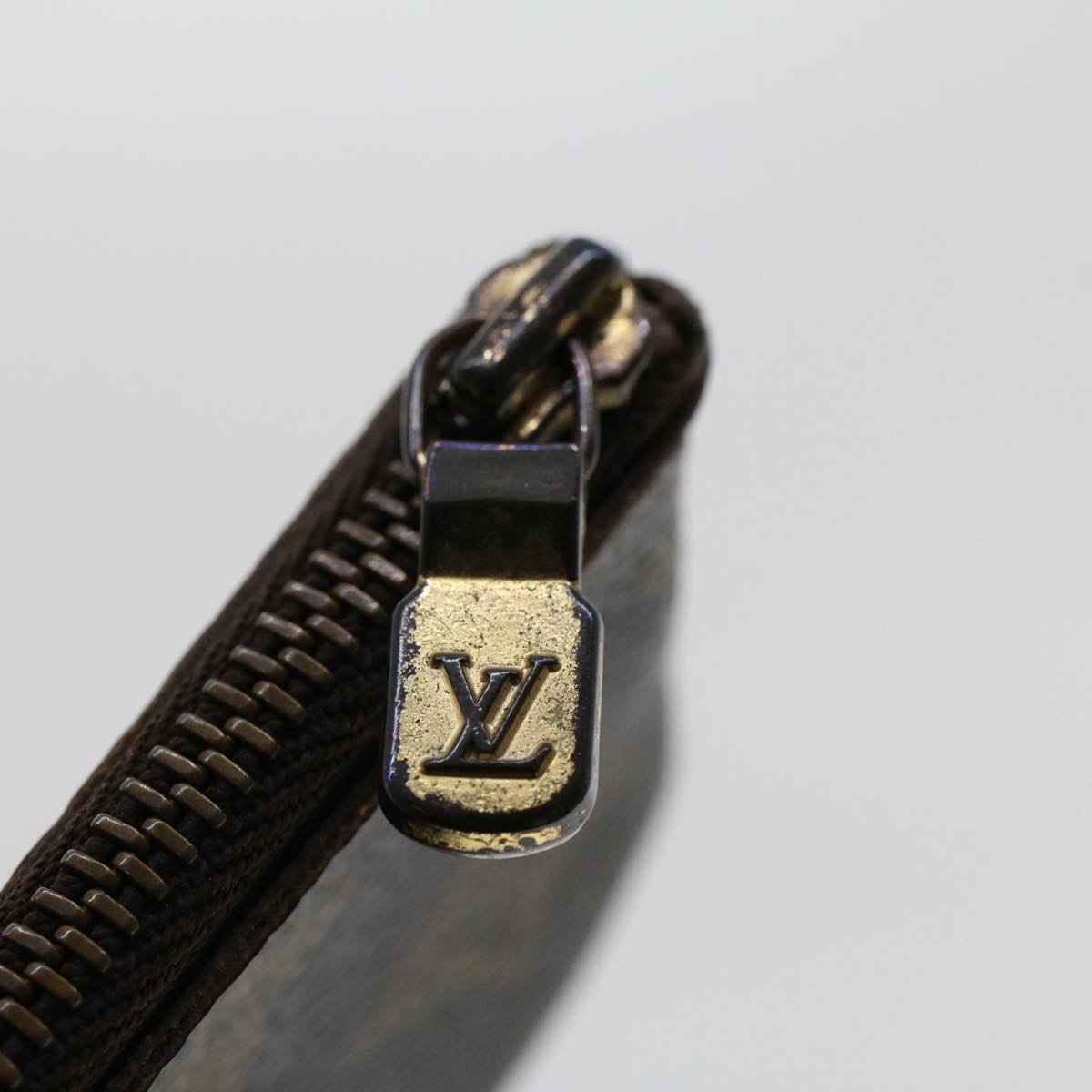 LOUIS VUITTON Monogram Pochette Cles Coin Purse M62650 LV 46785