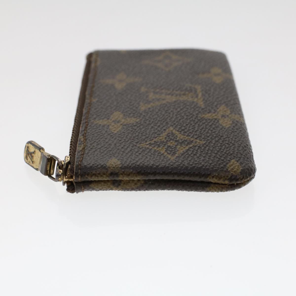 LOUIS VUITTON Monogram Pochette Cles Coin Purse M62650 LV 46785