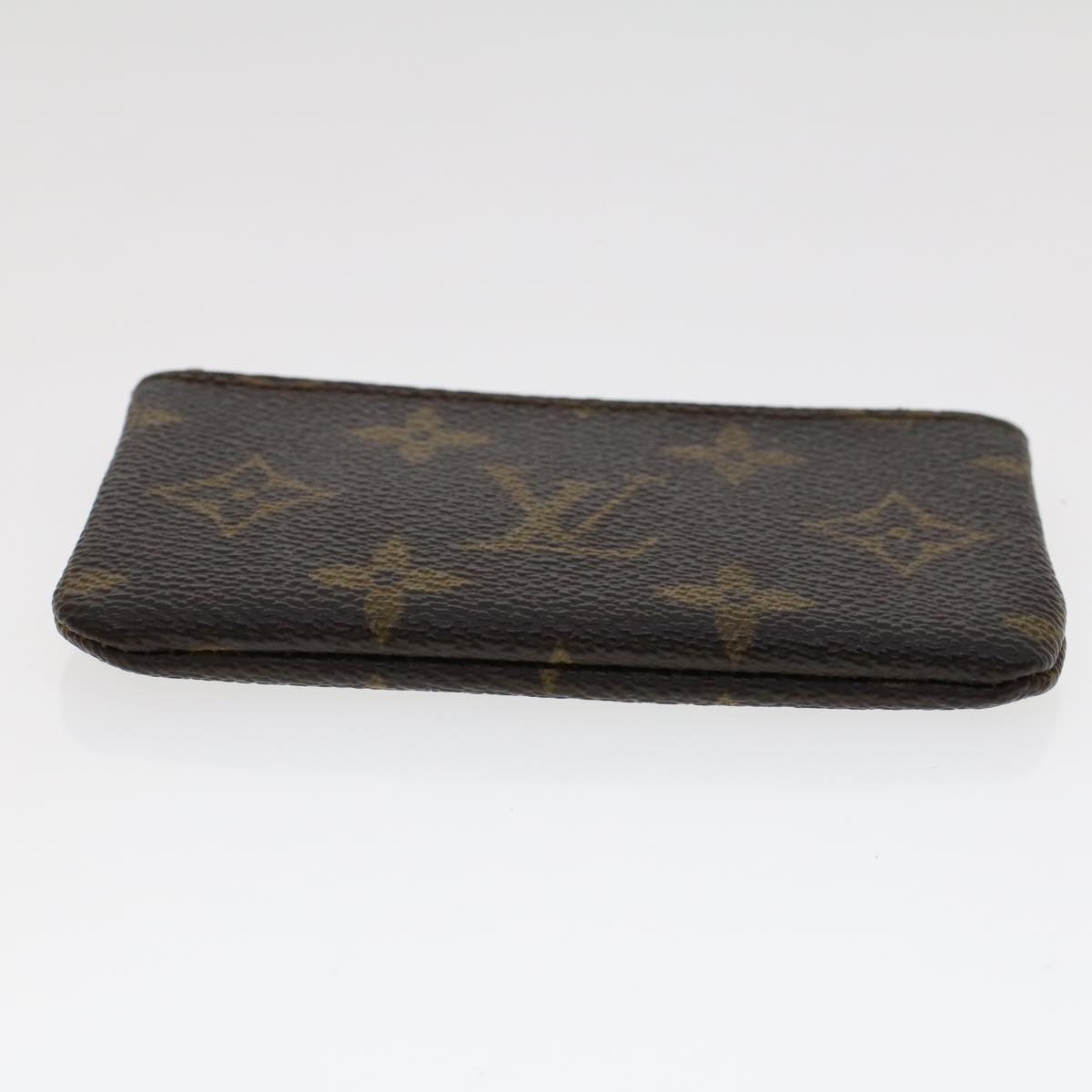LOUIS VUITTON Monogram Pochette Cles Coin Purse M62650 LV 46785
