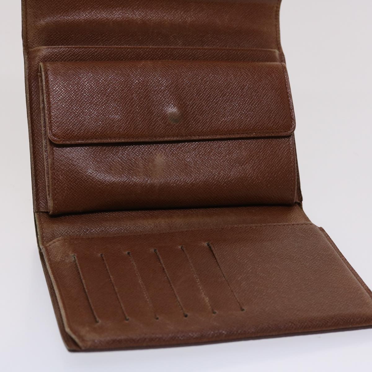 LOUIS VUITTON Monogram Porte Tresor Etui Papie Wallet M61202 LV 46800