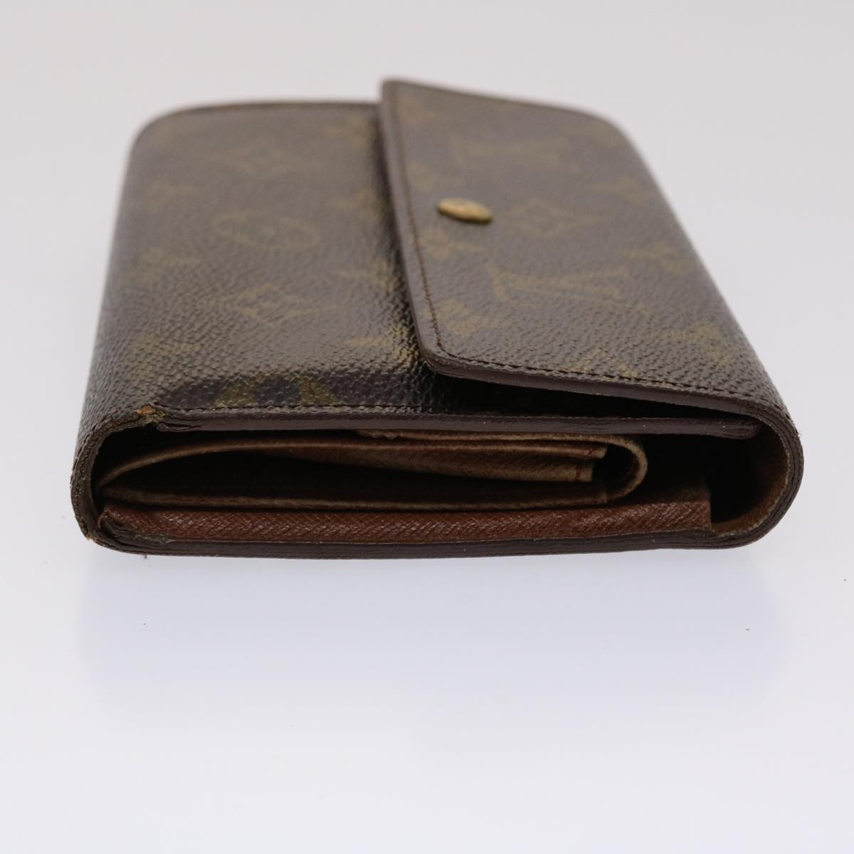 LOUIS VUITTON Monogram Porte Tresor Etui Papie Wallet M61202 LV 46800