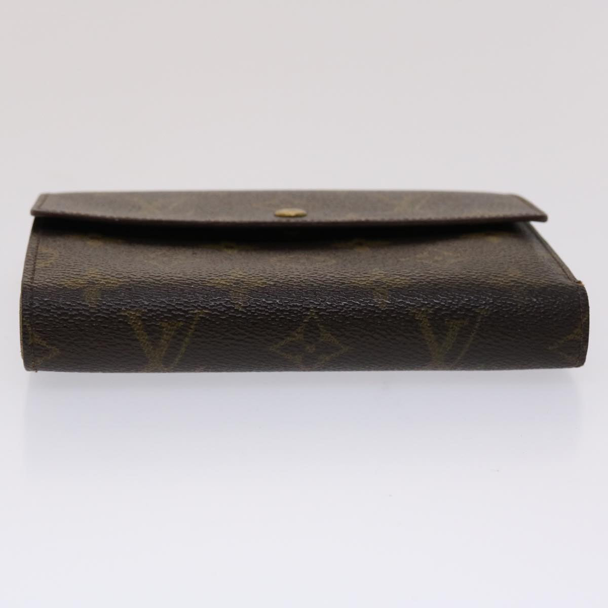LOUIS VUITTON Monogram Porte Tresor Etui Papie Wallet M61202 LV 46800