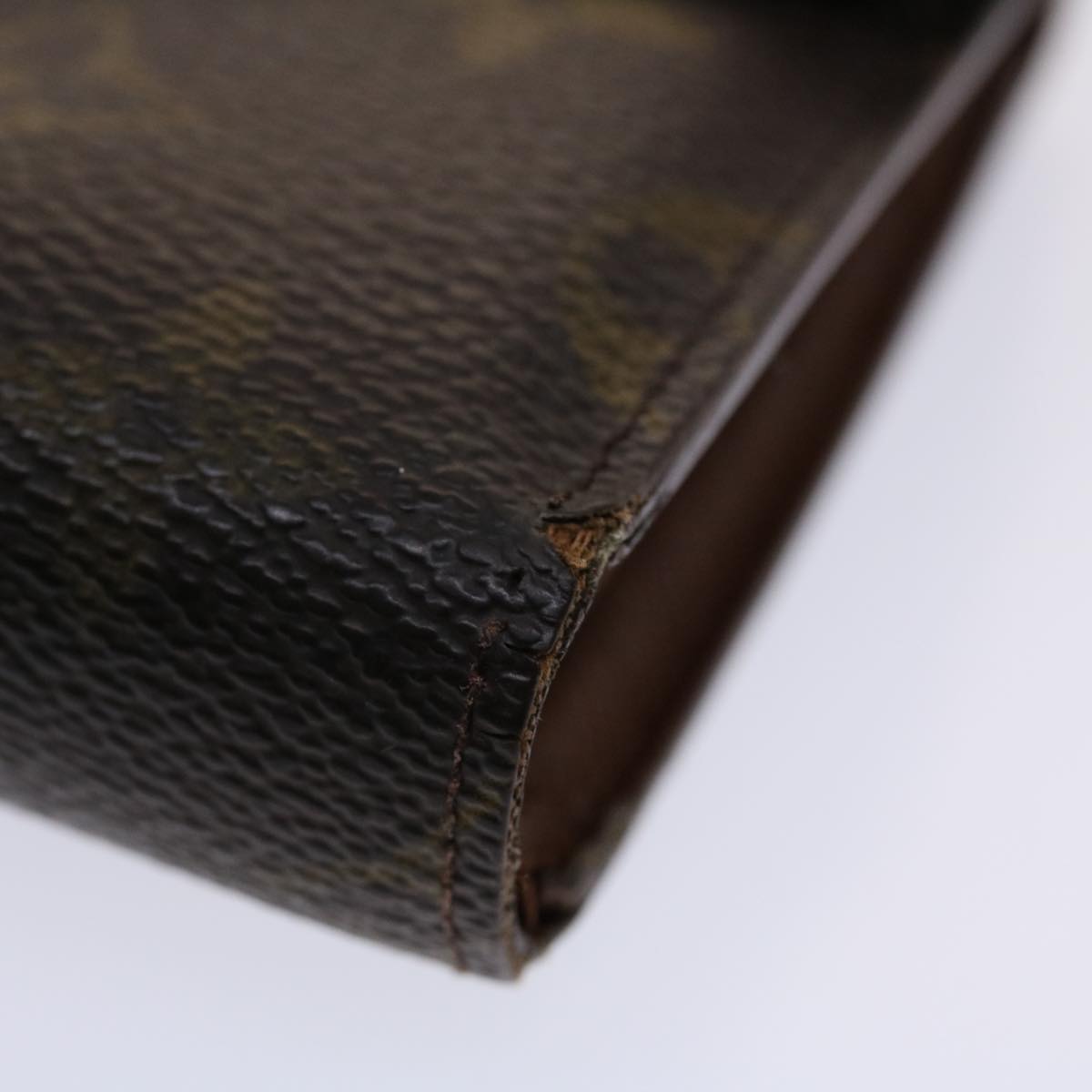 LOUIS VUITTON Monogram Porte Tresor Etui Papie Wallet M61202 LV 46800