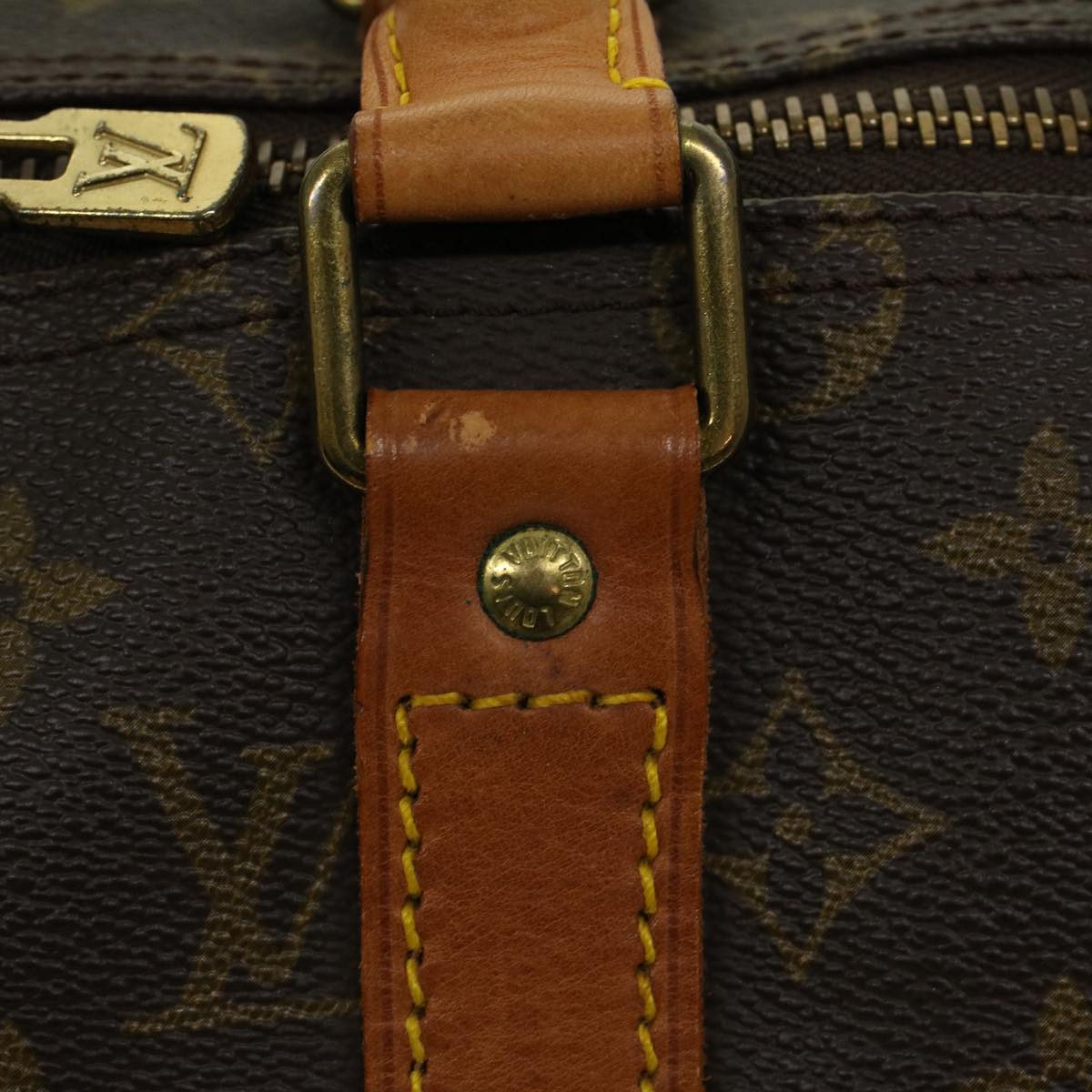 LOUIS VUITTON Monogram Keepall 45 Boston Bag M41428 LV 46809