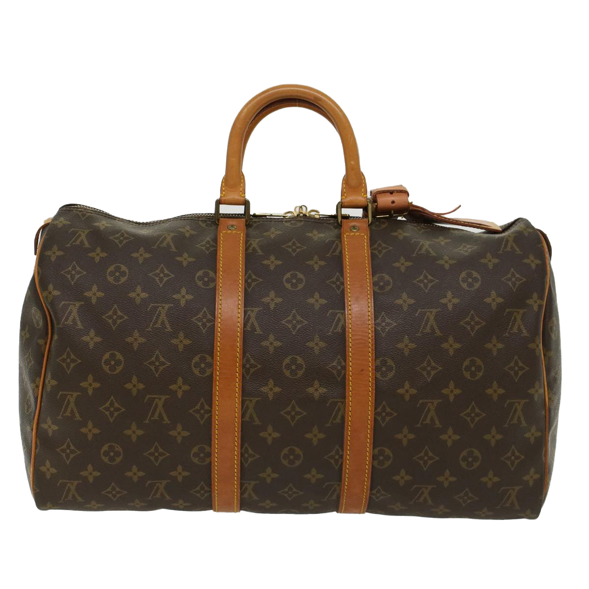 LOUIS VUITTON Monogram Keepall 45 Boston Bag M41428 LV 46809