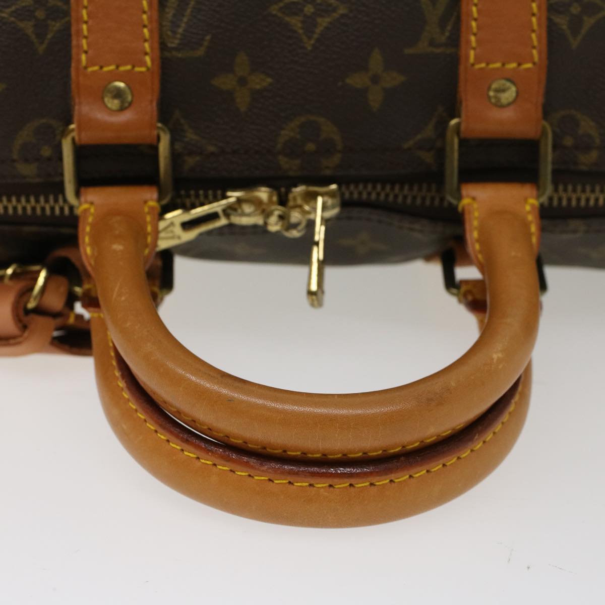 LOUIS VUITTON Monogram Keepall 45 Boston Bag M41428 LV 46809