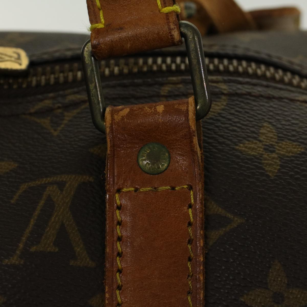 LOUIS VUITTON Monogram Keepall 50 Boston Bag M41426 LV 46810
