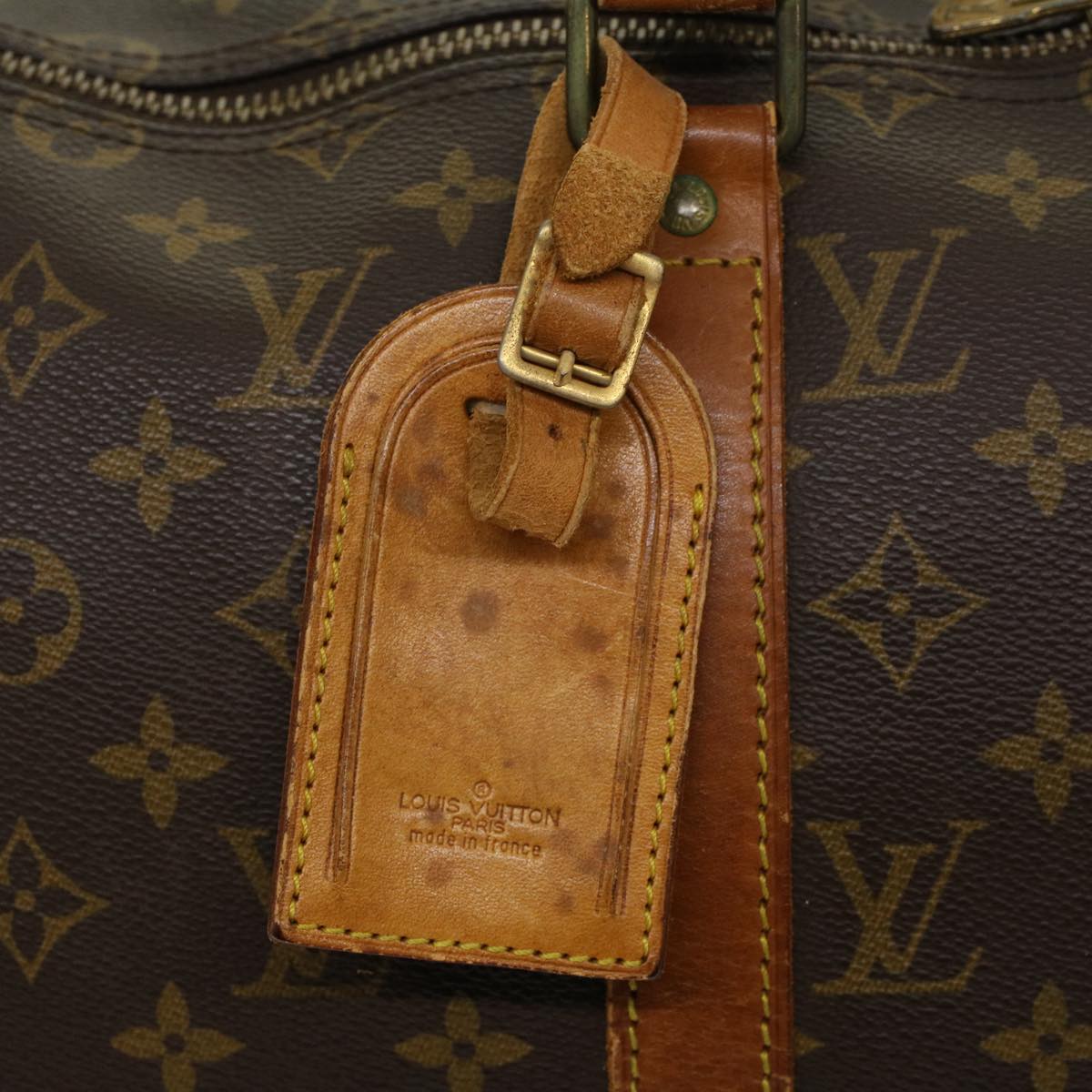LOUIS VUITTON Monogram Keepall 50 Boston Bag M41426 LV 46810