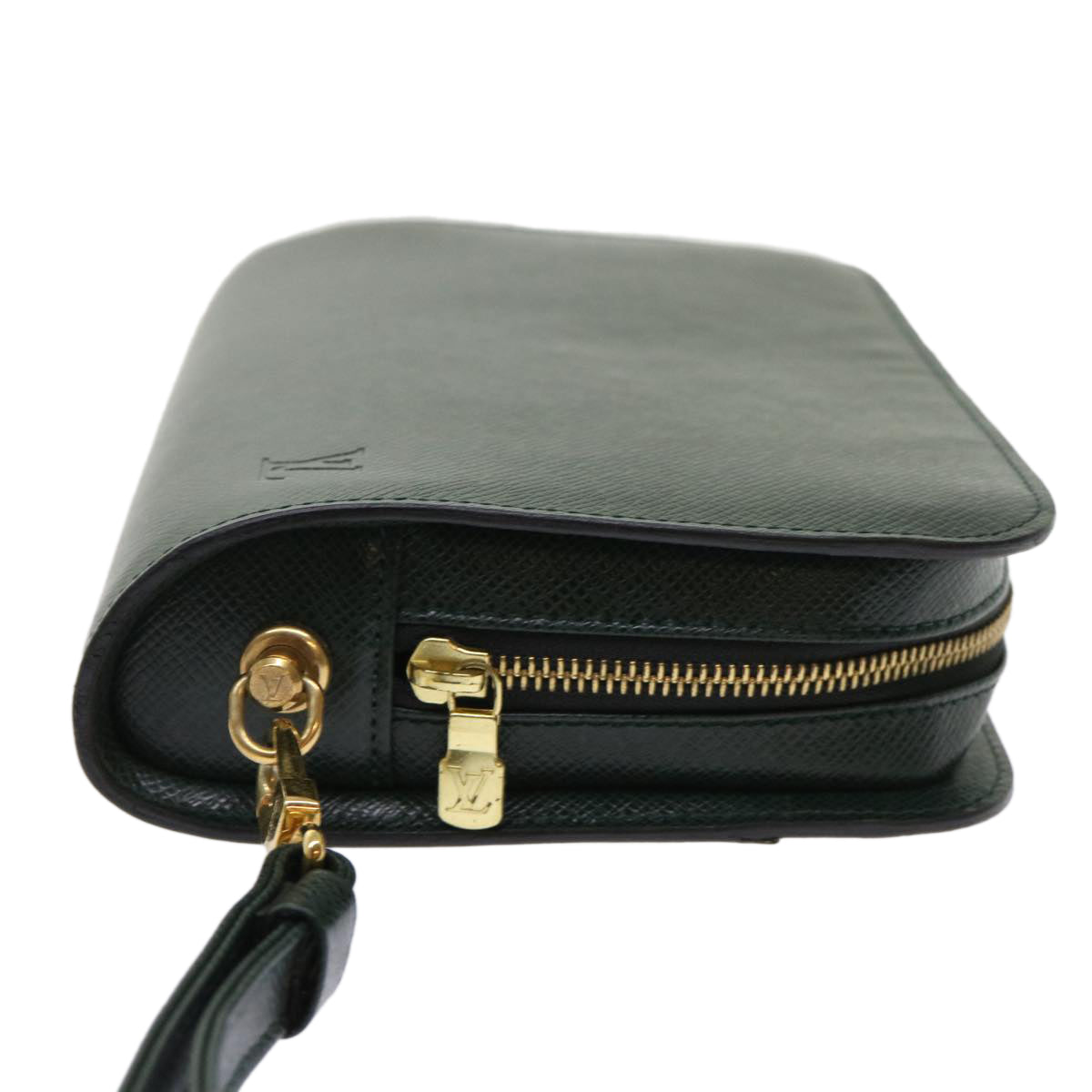LOUIS VUITTON Taiga Baikal Clutch Bag Epicea M30184 LV 46816