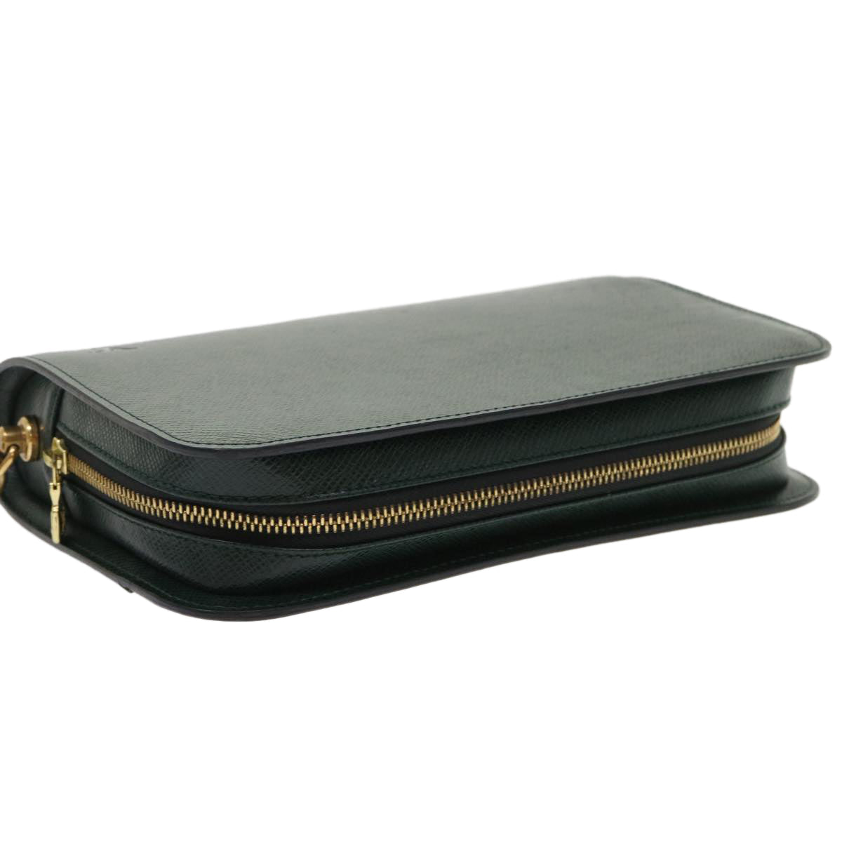 LOUIS VUITTON Taiga Baikal Clutch Bag Epicea M30184 LV 46816