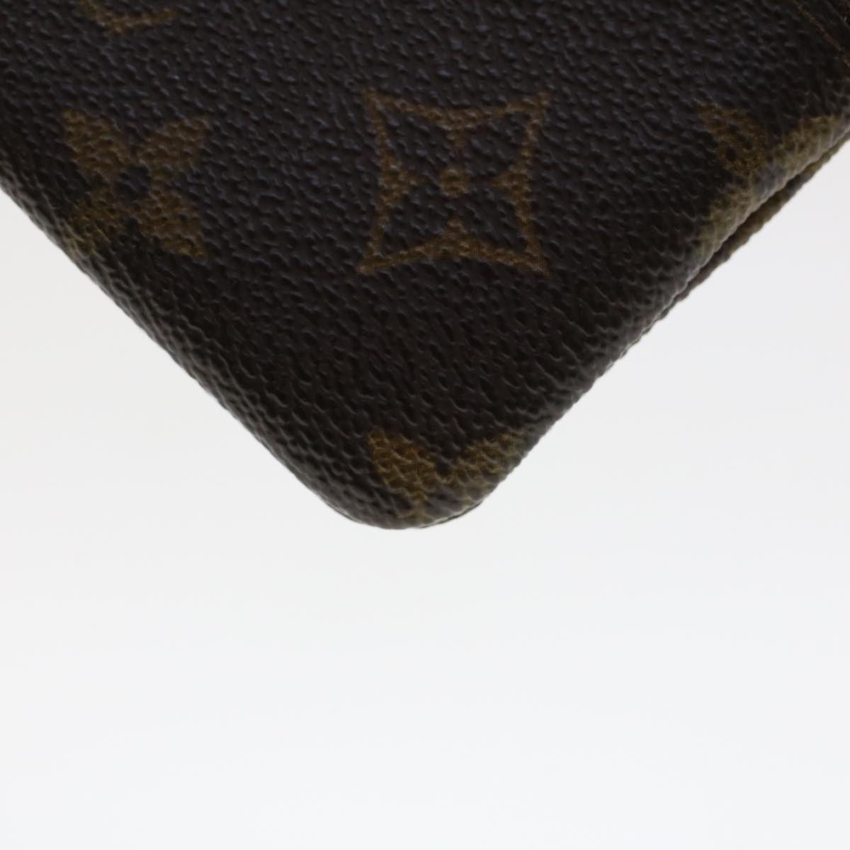 LOUIS VUITTON Monogram Pochette Cles Coin Purse M62650 LV 46820