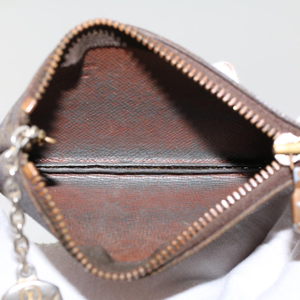 LOUIS VUITTON Monogram Pochette Cles Coin Purse M62650 LV 46820