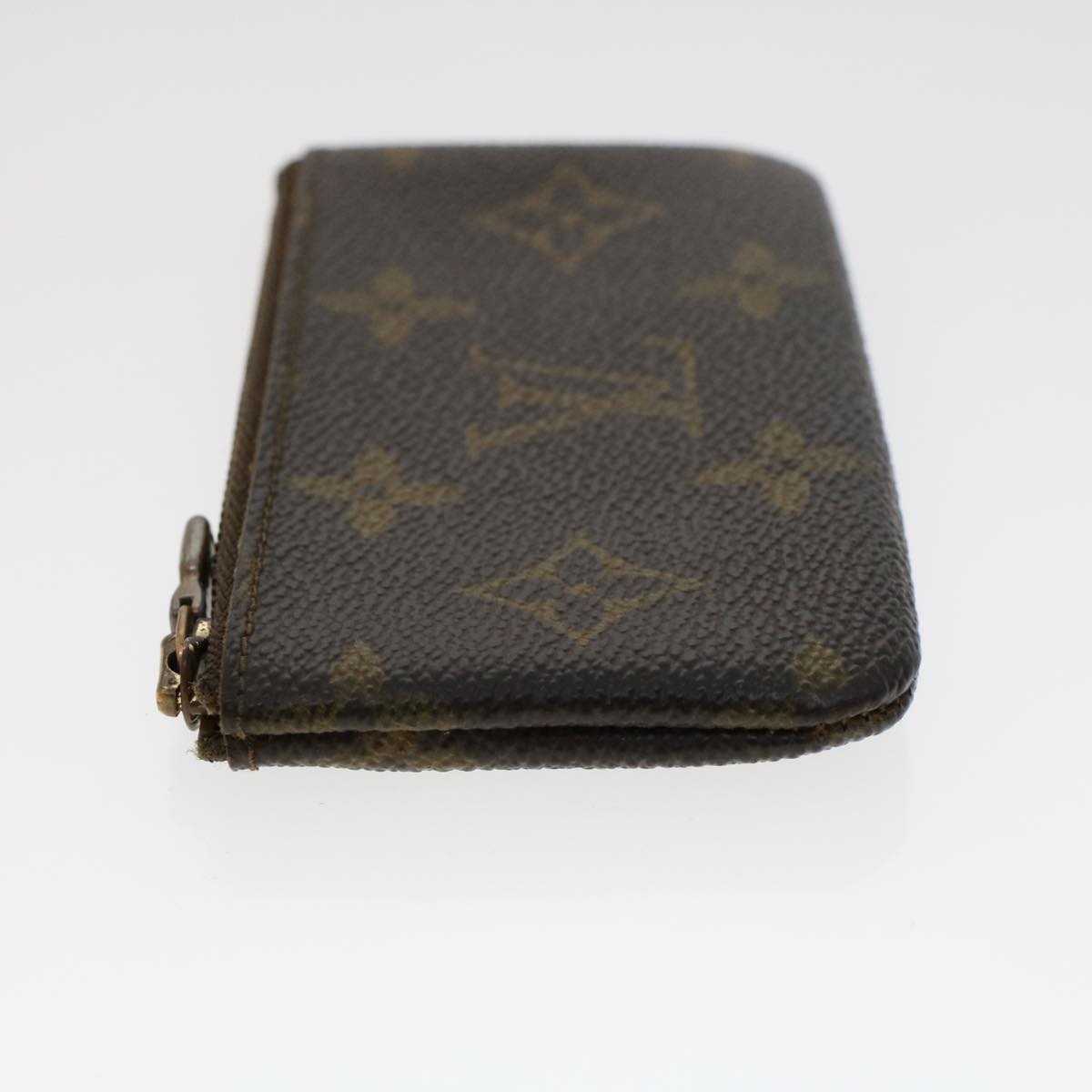 LOUIS VUITTON Monogram Pochette Cles Coin Purse M62650 LV 46820