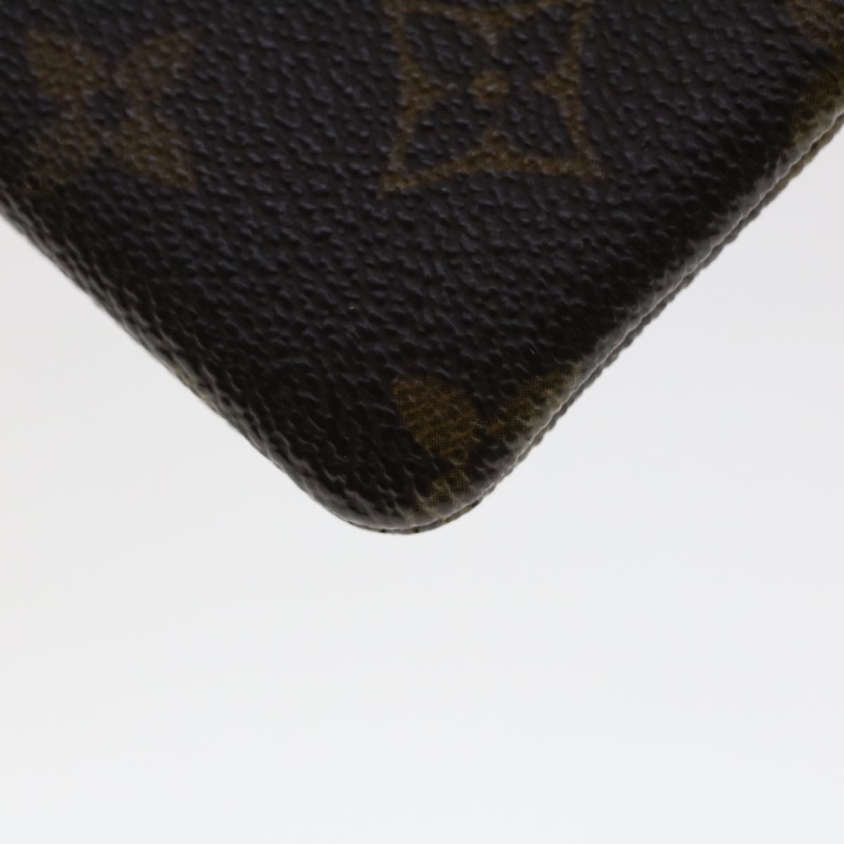 LOUIS VUITTON Monogram Pochette Cles Coin Purse M62650 LV 46820
