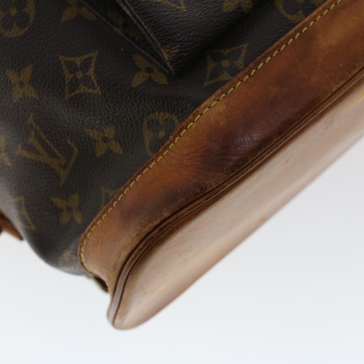 LOUIS VUITTON Monogram Montsouris GM Backpack M51135 LV 46821