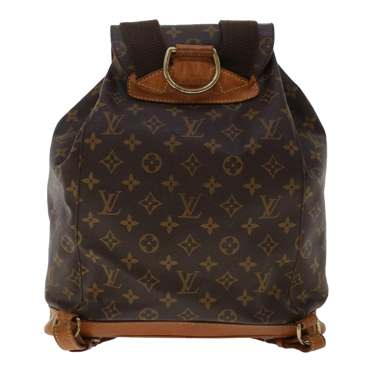 LOUIS VUITTON Monogram Montsouris GM Backpack M51135 LV 46821