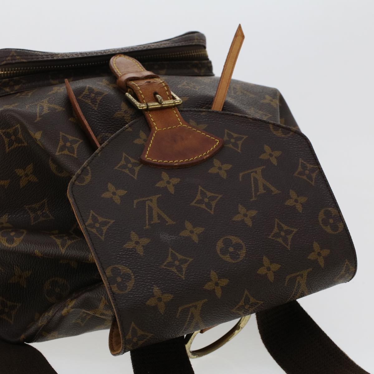 LOUIS VUITTON Monogram Montsouris GM Backpack M51135 LV 46821