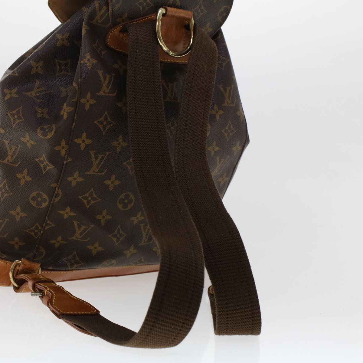 LOUIS VUITTON Monogram Montsouris GM Backpack M51135 LV 46821