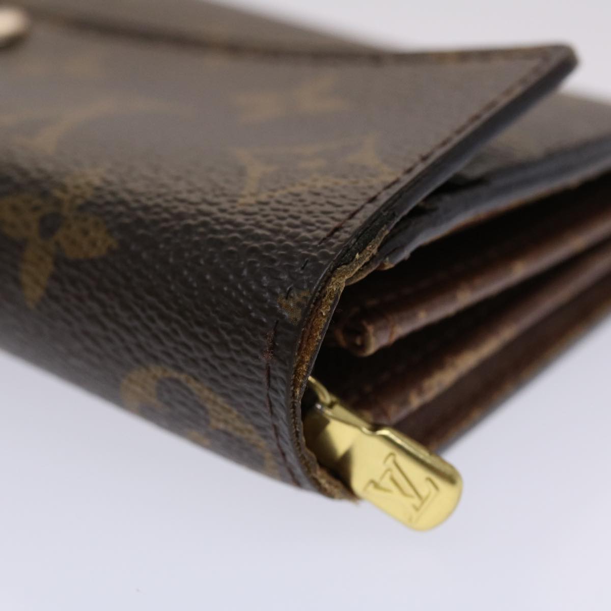 LOUIS VUITTON Monogram Portefeuille Sarah Long Wallet M60531 LV 46824