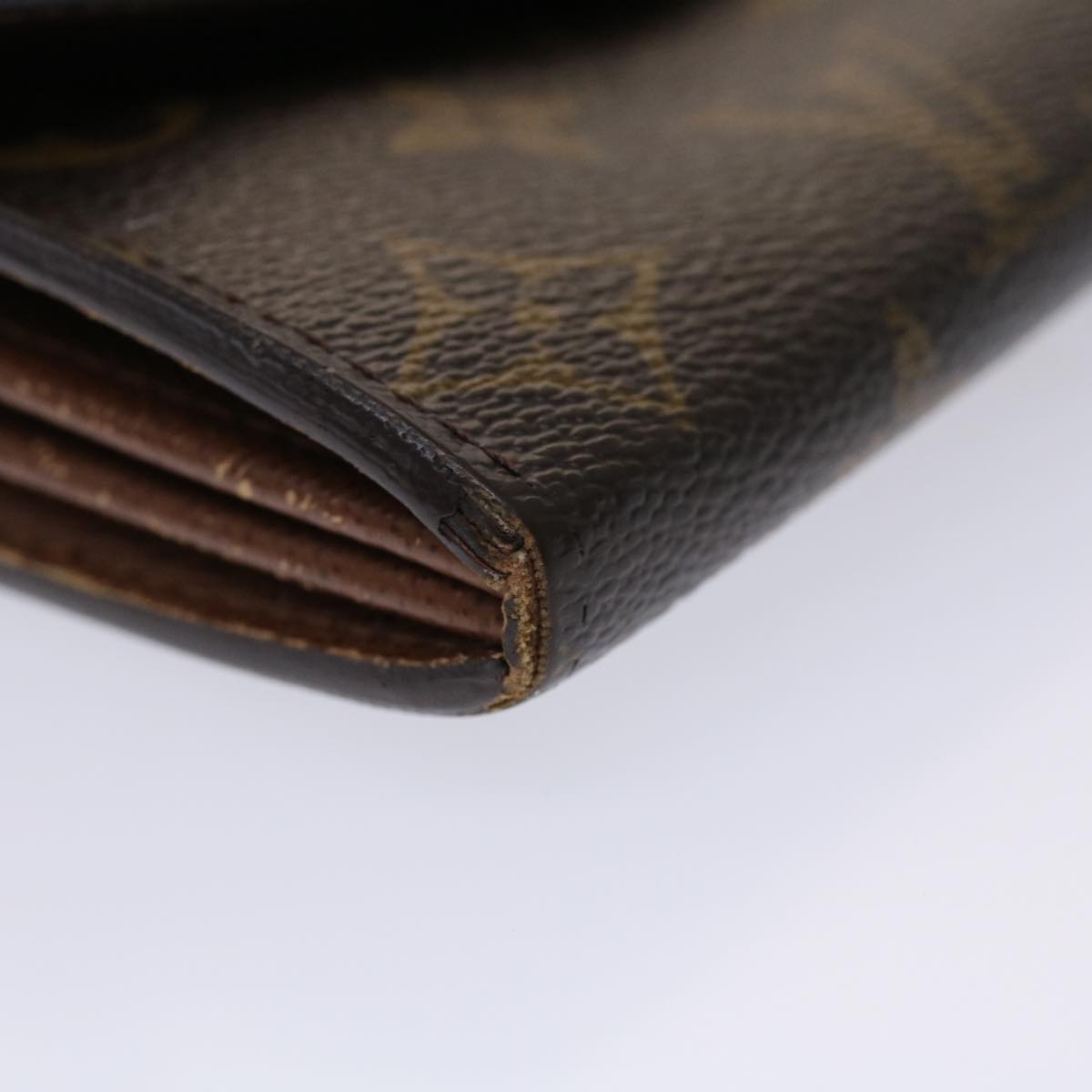 LOUIS VUITTON Monogram Portefeuille Sarah Long Wallet M60531 LV 46824
