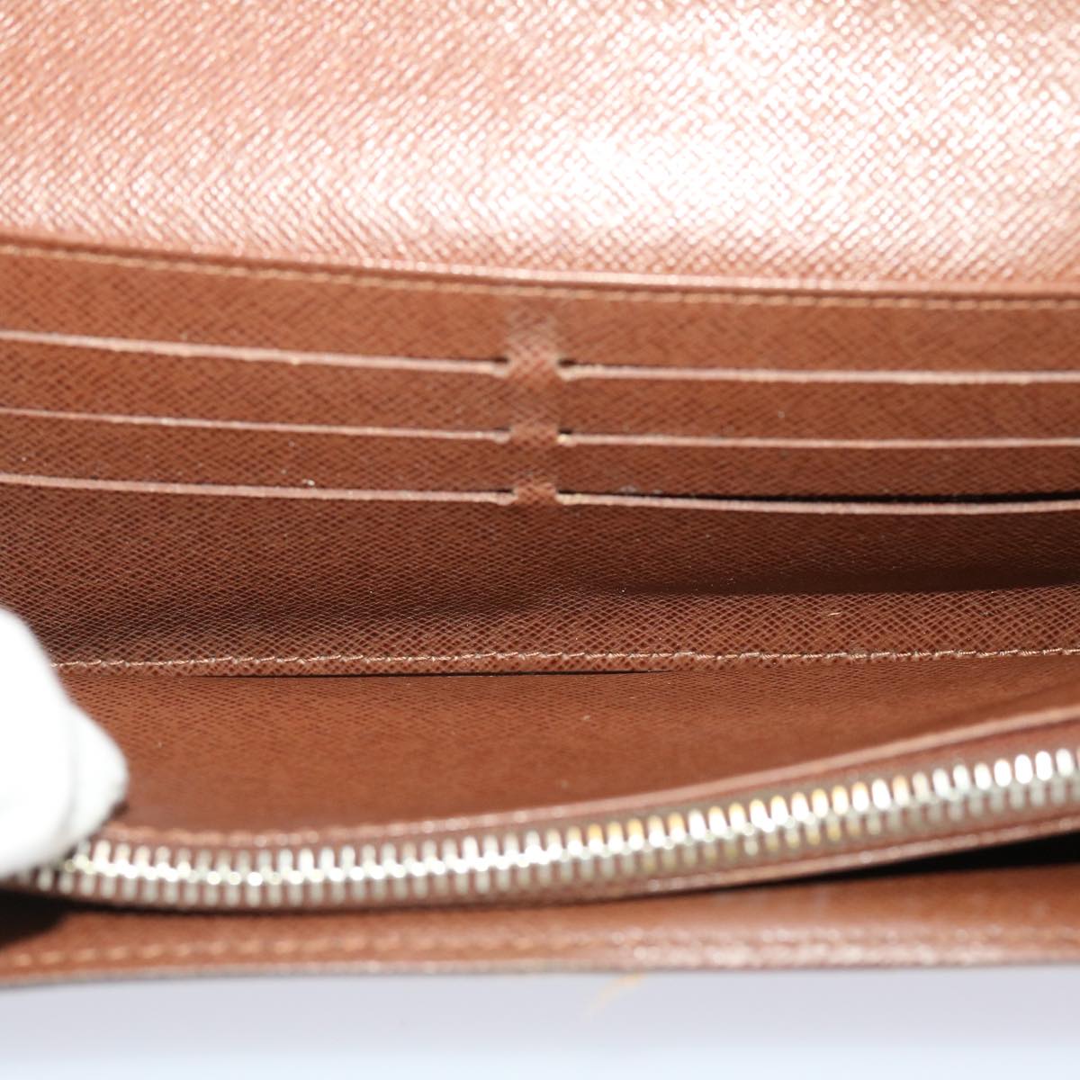 LOUIS VUITTON Monogram Portefeuille Sarah Long Wallet M60531 LV 46824