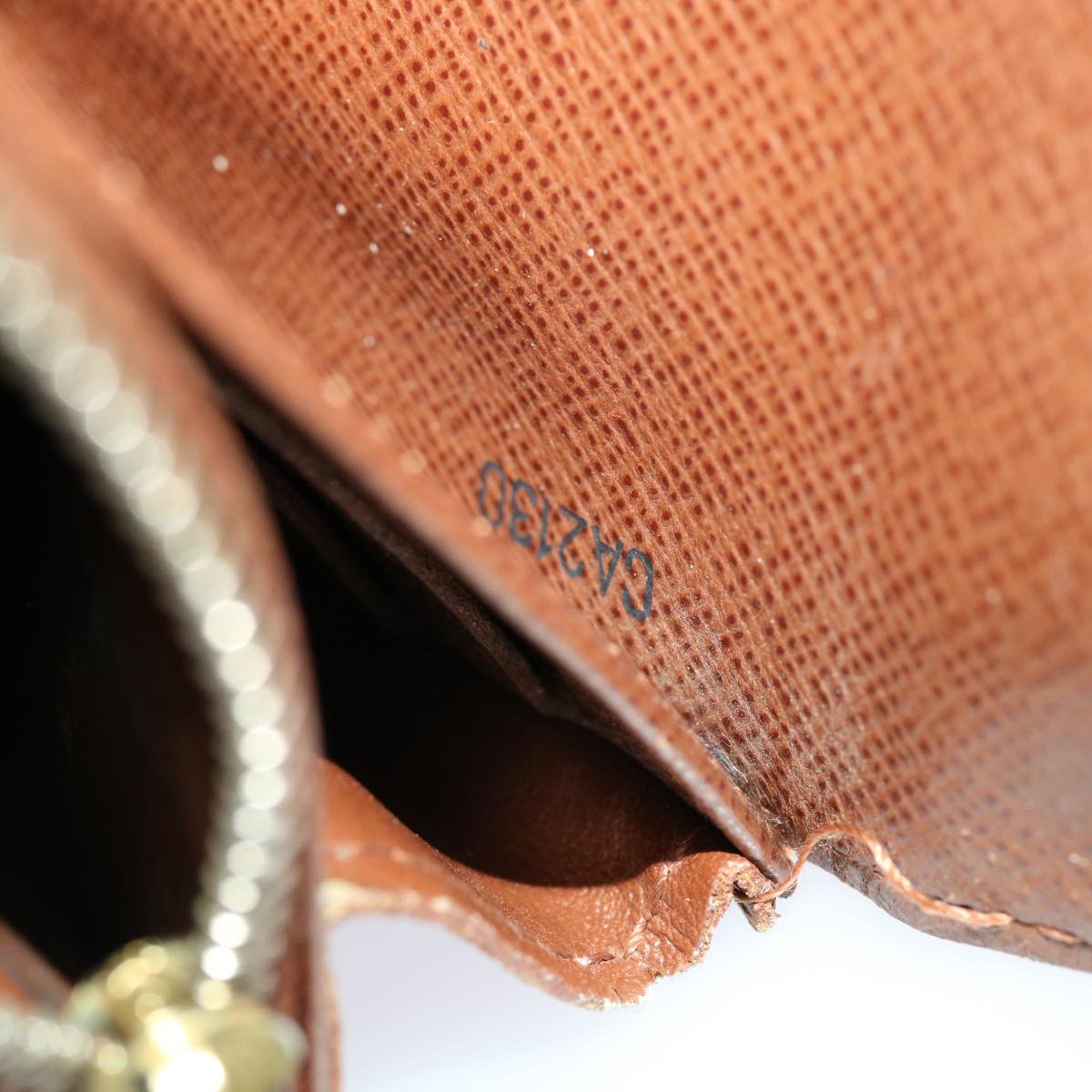 LOUIS VUITTON Monogram Portefeuille Sarah Long Wallet M60531 LV 46824