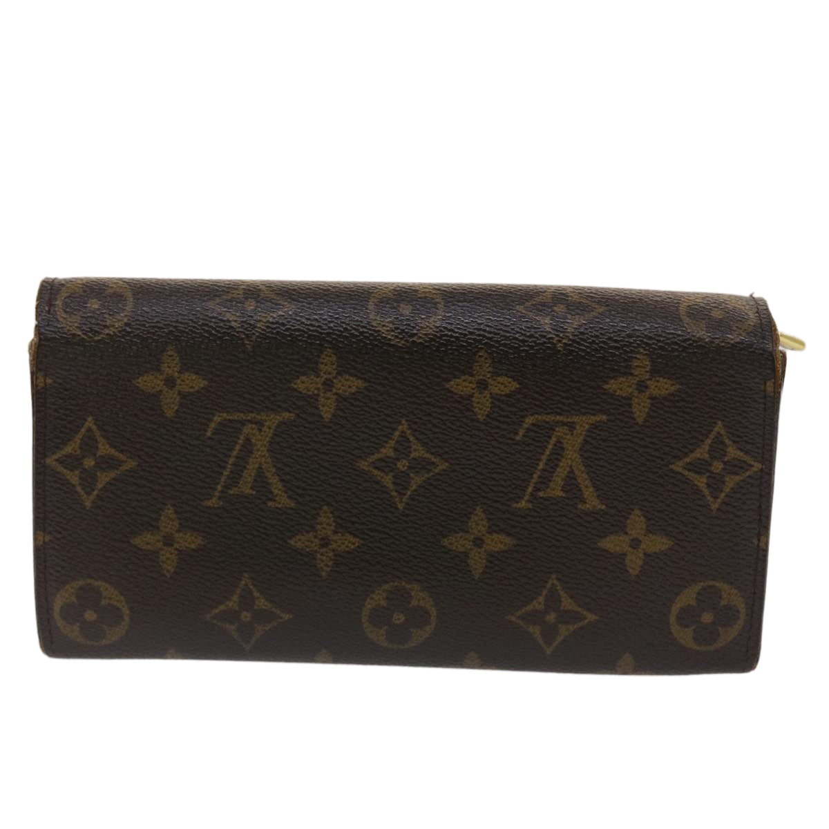 LOUIS VUITTON Monogram Portefeuille Sarah Long Wallet M60531 LV 46824