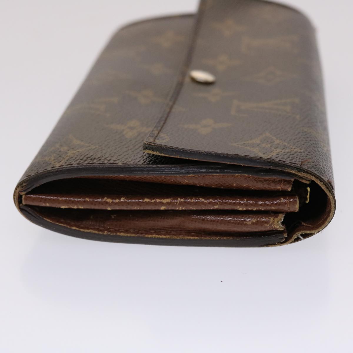 LOUIS VUITTON Monogram Portefeuille Sarah Long Wallet M60531 LV 46824