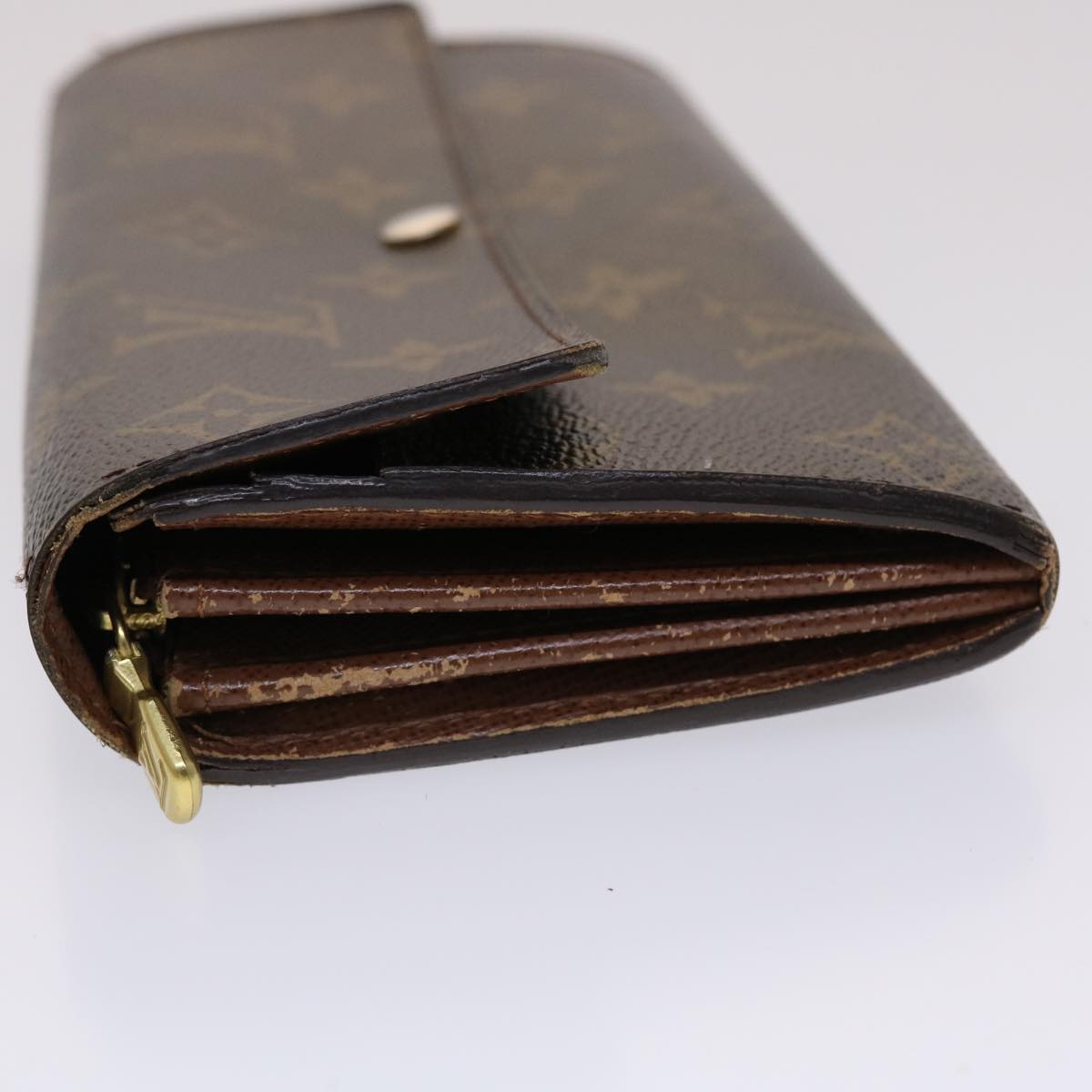 LOUIS VUITTON Monogram Portefeuille Sarah Long Wallet M60531 LV 46824