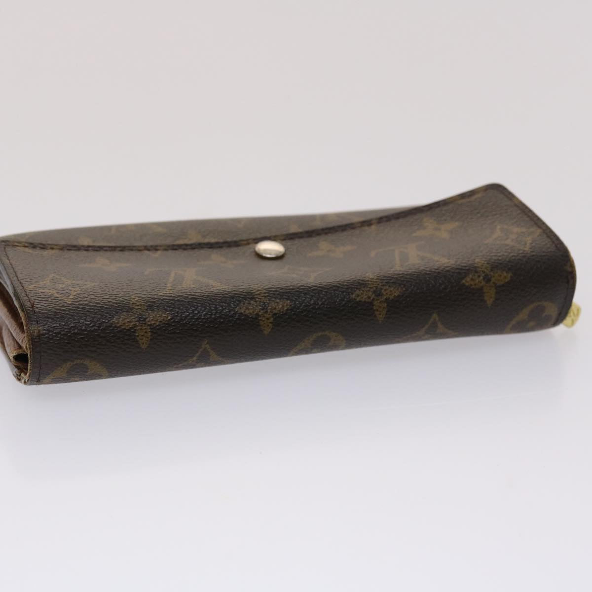 LOUIS VUITTON Monogram Portefeuille Sarah Long Wallet M60531 LV 46824
