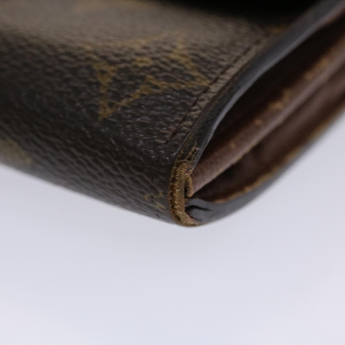 LOUIS VUITTON Monogram Portefeuille Sarah Long Wallet M60531 LV 46824