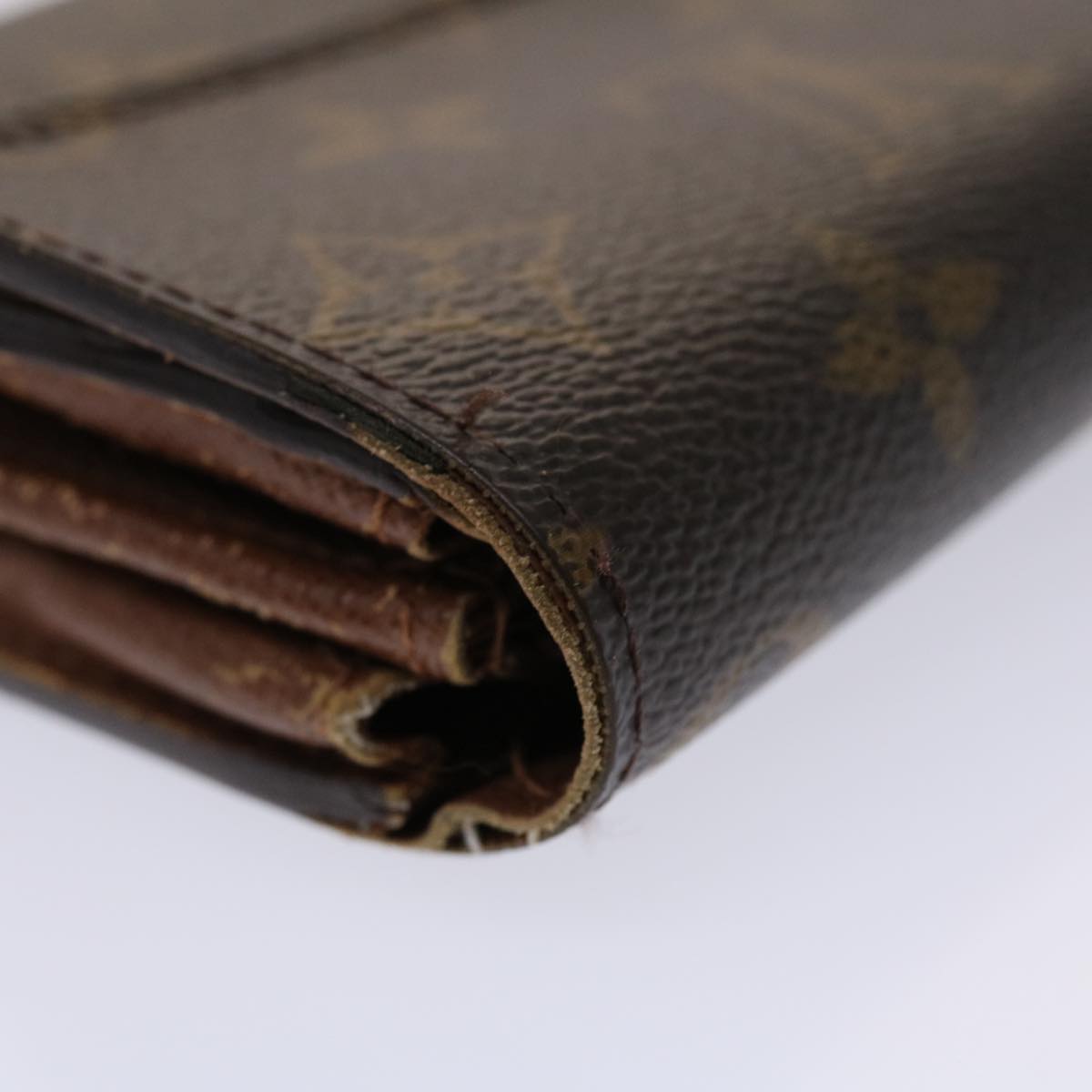 LOUIS VUITTON Monogram Portefeuille Sarah Long Wallet M60531 LV 46824