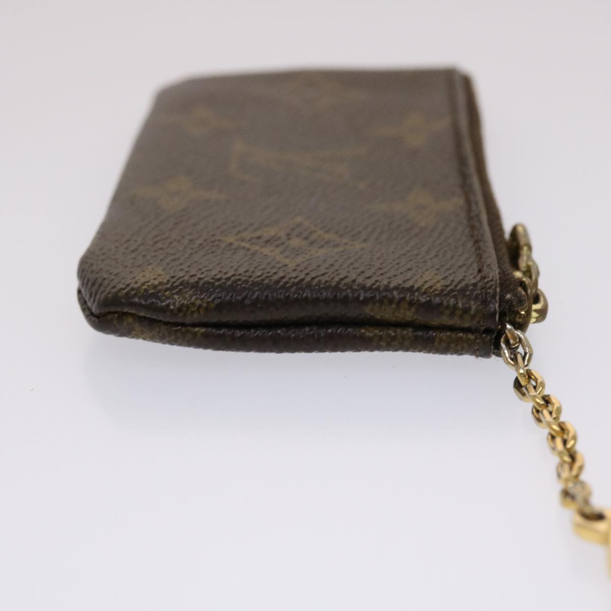LOUIS VUITTON Monogram Pochette Cles Coin Purse M62650 LV 46828