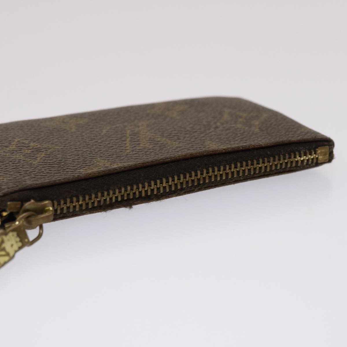 LOUIS VUITTON Monogram Pochette Cles Coin Purse M62650 LV 46828