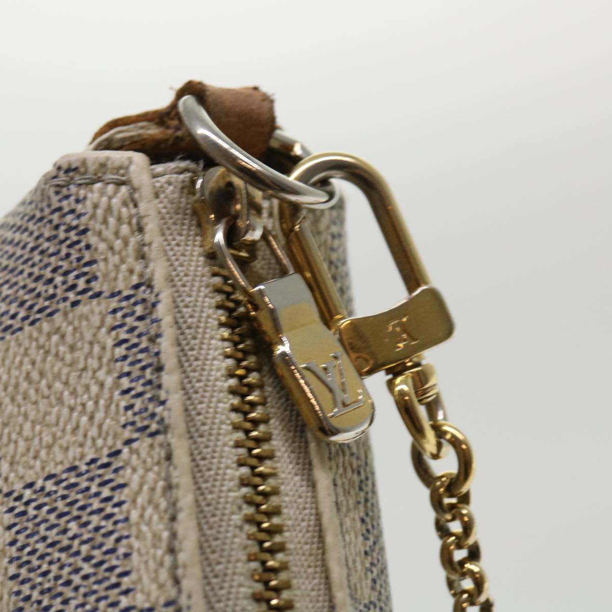 LOUIS VUITTON Damier Azur Eva Shoulder Bag 2way N55214 LV 46829